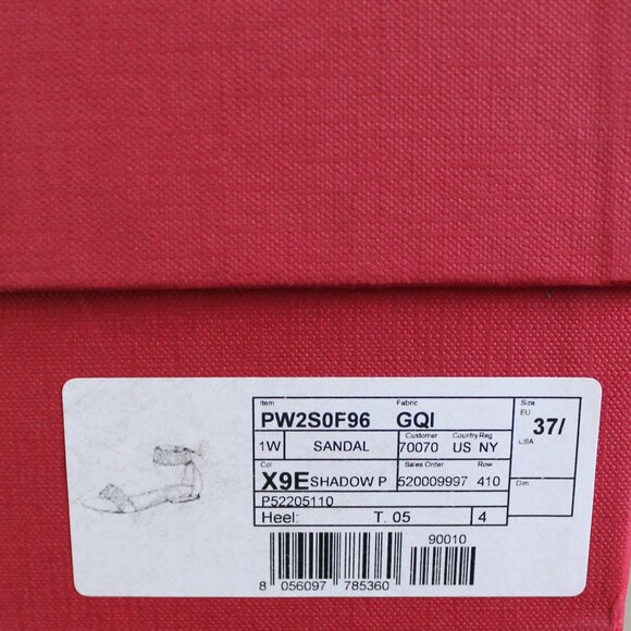 NEW VALENTINO GARAVANI Pink Leather Sandals - Picture 13 of 13